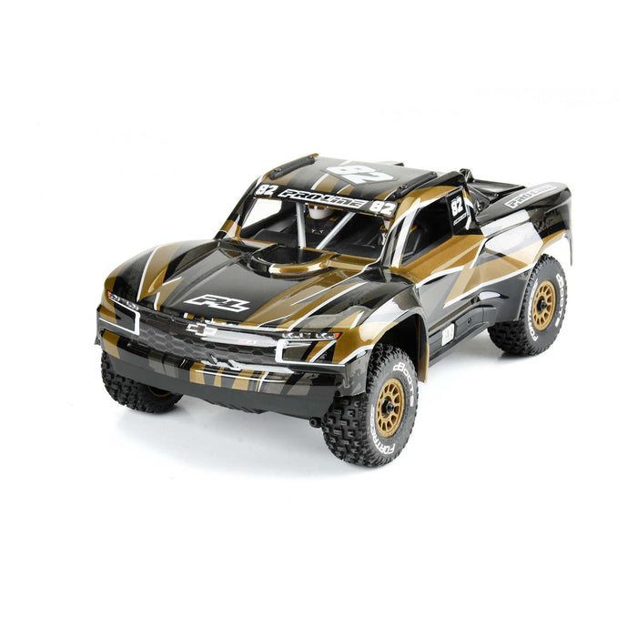 ProLine PRO367521 1/16 Limited Edition 2019 Chevy Silverado Trophy Truck Body for ARRMA MOJAVE GROM, Tyson (Bronze/Black)