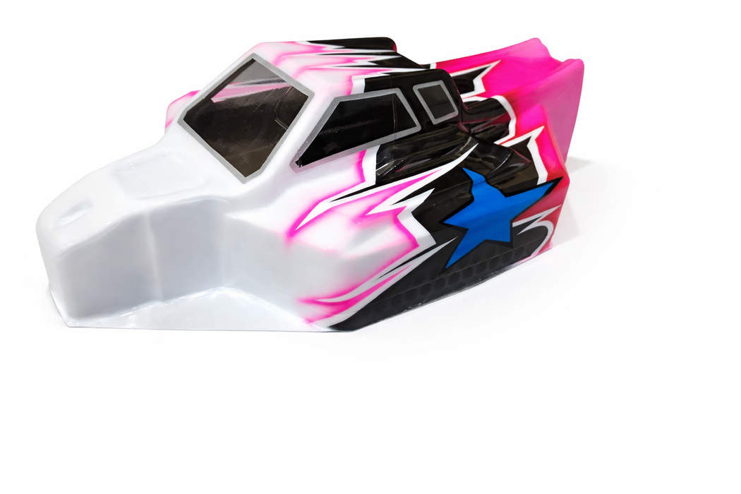 Raw Speed RC Associated RC8B4 Nitehawk 1/8 Buggy Body (Clear) RWS781402