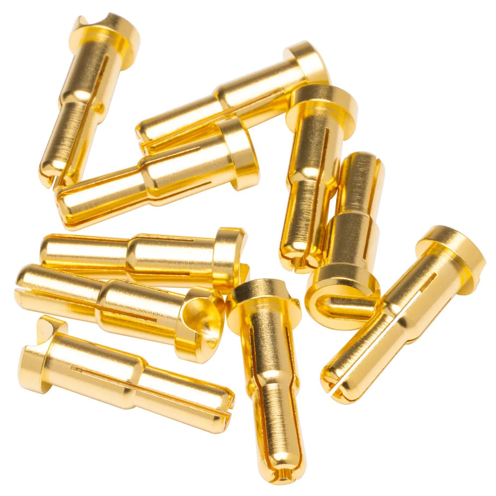 Bullet Type Plug In 1UP Racing 1UP190407 LowPro Bullet Plugs, 4/5mm Stepped, 10 Pack ...