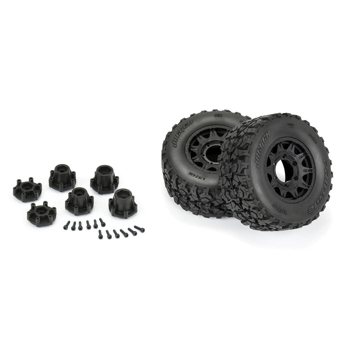 Pro-Line PRO1029910 1/10 Jaeger HP BELTED F/R 2.8" MT Tires MTD 12mm/14mm Raid (2) DIRECTIONAL