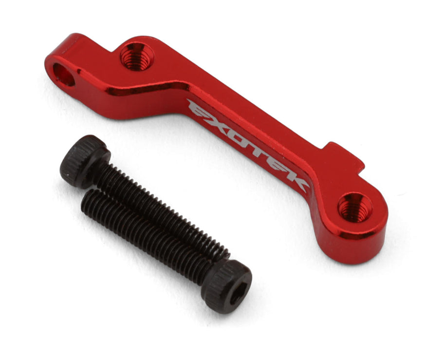 Exotek Aluminum 30mm Fan Mount For Losi NASCAR (Red) EXO2368
