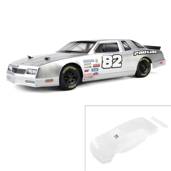 Pro-Line Losi NASCAR® 1986 Chevy Monte Carlo Pre-Trimmed Body (Clear) PRO370817