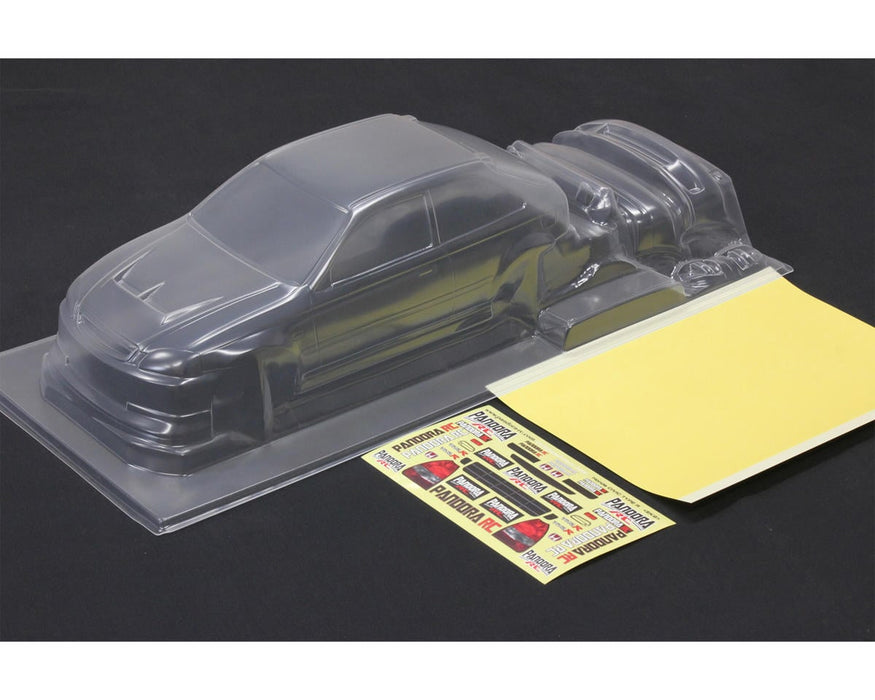 Pandora RC 1/10 Honda Civic EK9 Type-R Drift Body Set (Clear) (257-260mm) PAB-3188
