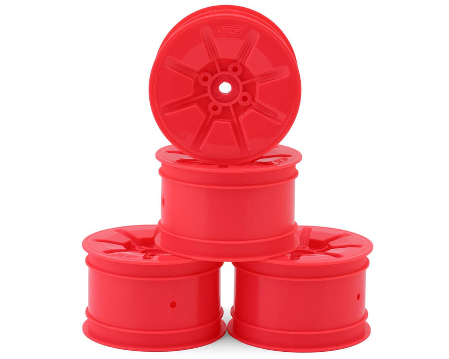 JConcepts Pioneer 2.2 Rear Buggy Wheels (Pink) (4) w/12mm Hex JCO3466P