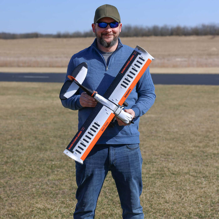 E-Flite EFL02150D Micro Scrappy 800mm BNF Basic with AS3X and SAFE Select