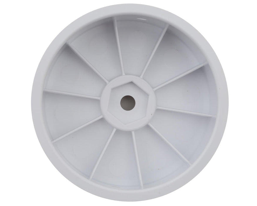 ProTek RC PTK-2754 2.2" Concave Front 2WD 1/10 Buggy Wheels (White) (4) (12mm Hex)
