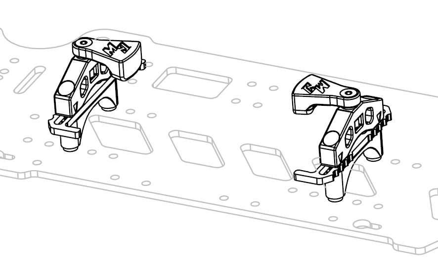 Custom Works CW3321 V2 BATTERY MOUNT KIT