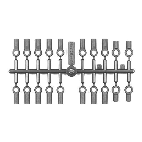 Team Associated ASC6535 RC10 4WD Ball Cups, For 3.5mm Turnbuckles