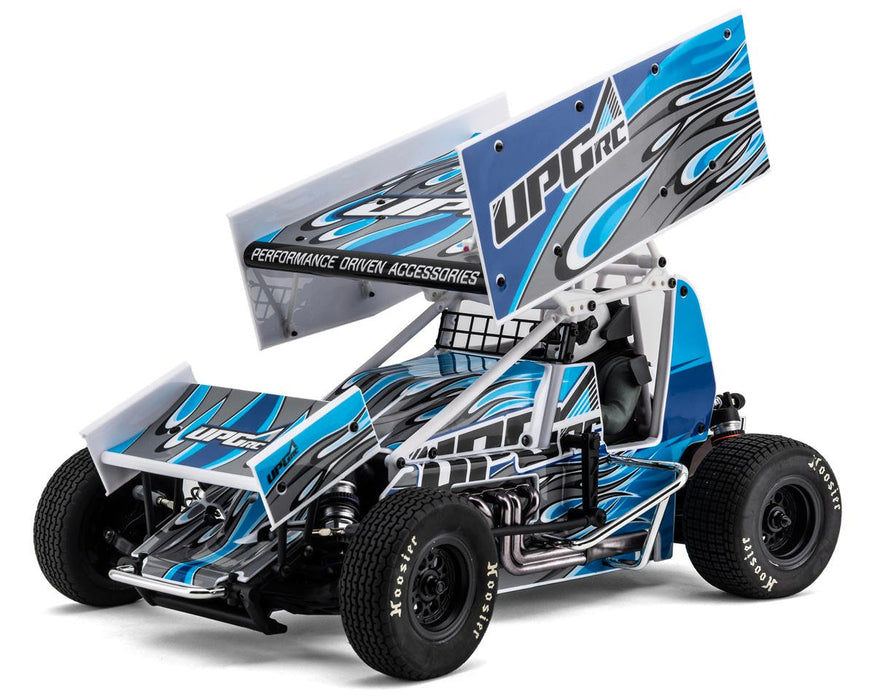 UpGrade RC UPG-14292 "Flame" Graphic Set for Losi® 22S™ Sprint Car (Blue)