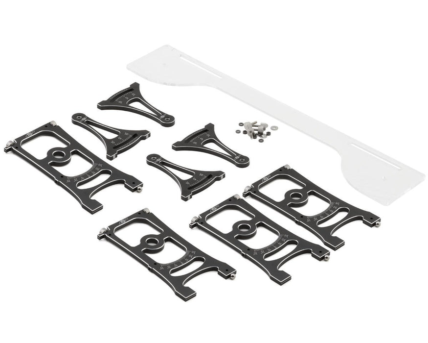 J&T Bearing Co. JTB-JT12153 Aluminum 1/8 On-Road/Off-Road Set Up Station (Black)