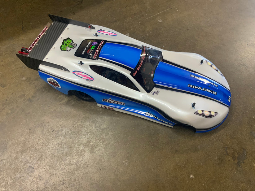 Racer RC by Andy’s LS-22 Corvette Wide Body w/ Protective Film .040 CLEAR Drag SCT Street Eliminator NPRC Outlaw