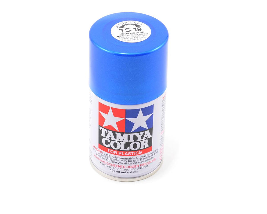 Tamiya TAM85019 TS-19 Metallic Blue Lacquer Spray Paint (100ml)