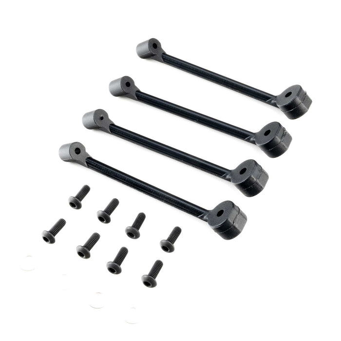 Losi LOS-4255 Support Strut Set, Black: 22S DLM