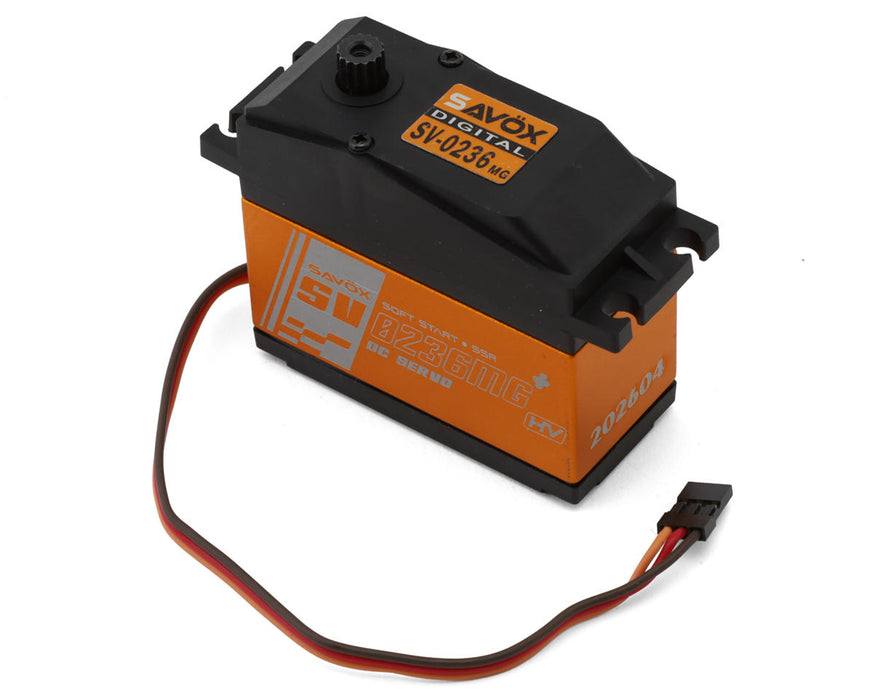 Savox SV-0236MGP Hybrid "Super Torque" Digital Steel Gear Servo (High Voltage)