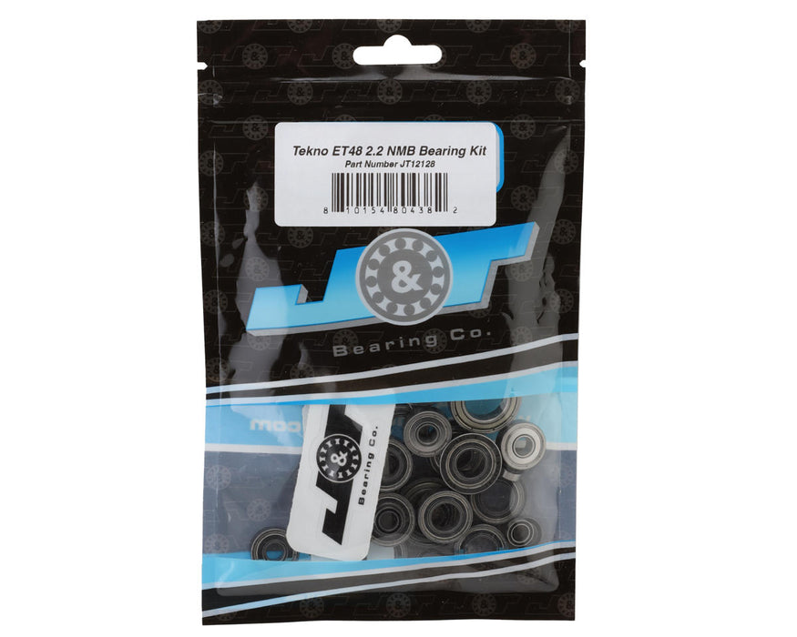 J&T JTB-JT12128 Bearing Co. Tekno ET48 2.2 Bearing Kit (NMB)
