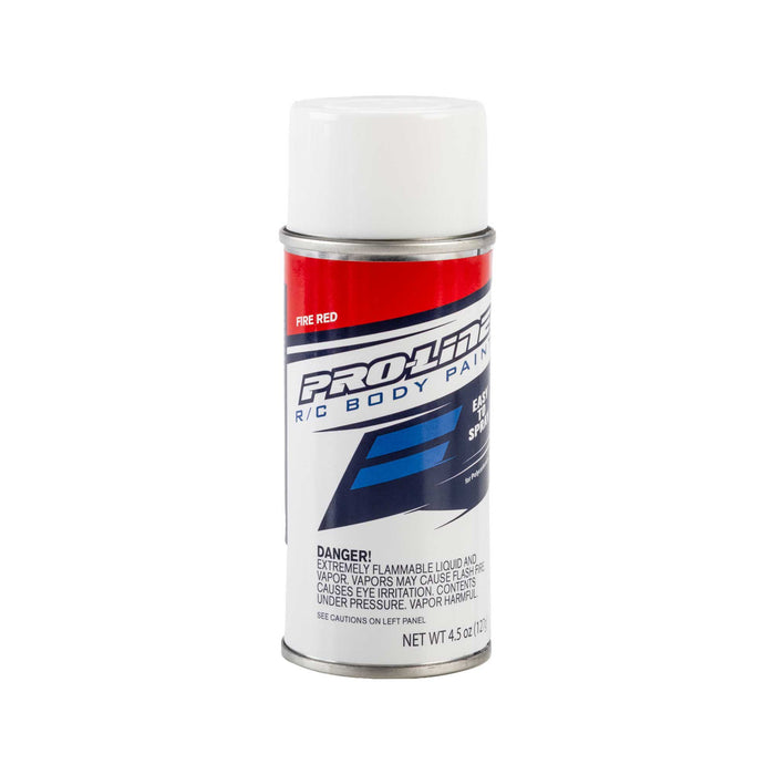 Pro-Line RC Body Spray Polycarbonate Paint Fire Red Single 4.5 oz (127 g.) Individual Aerosol Can PRO643610