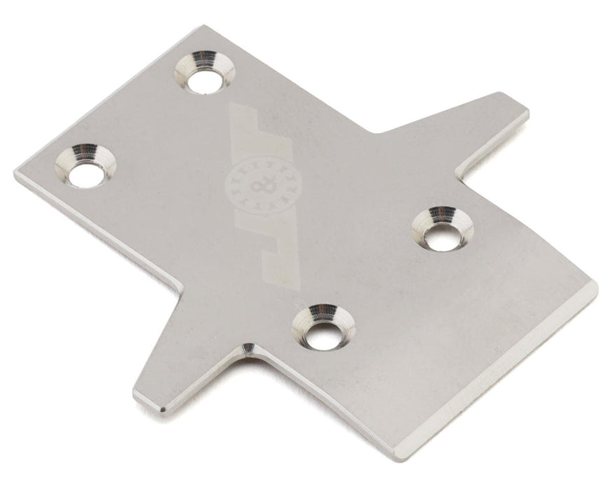J&T Bearing Co. JTB-JT12745-1 Tekno ET410.2 Stainless Steel Front Skid Plate