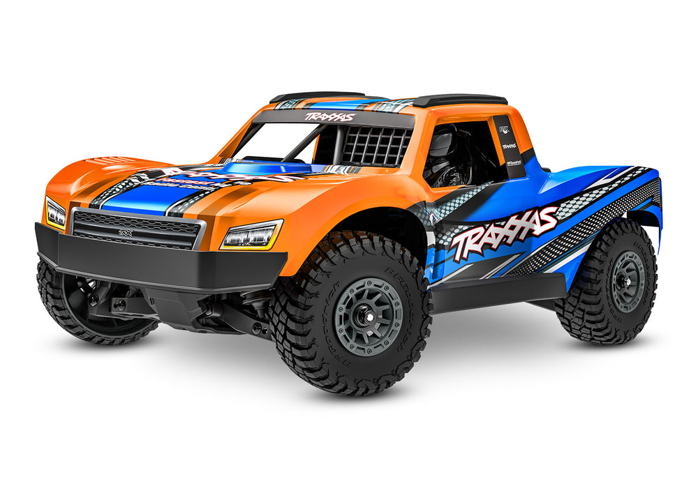 Traxxas TRA108164-1-ORNG Mini Slash 4x4 BL-2s 30+ MPH RTR Short Course Truck ORANGE Battery and Charger included