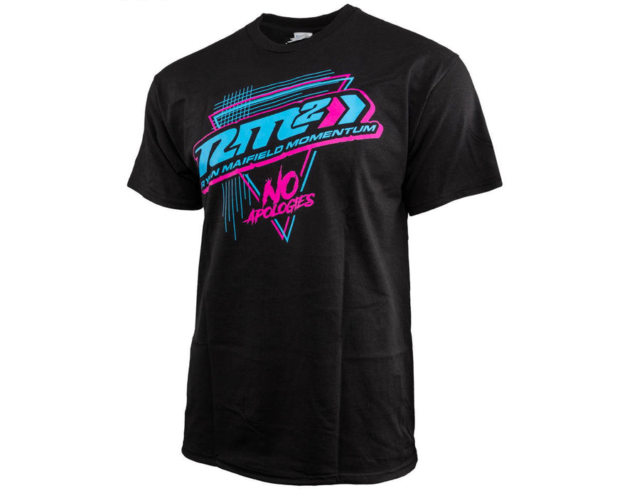 JConcepts JCO8161XXL RM2 Retro "No Apologies" T-Shirt (Pink/Blue) (2XL)