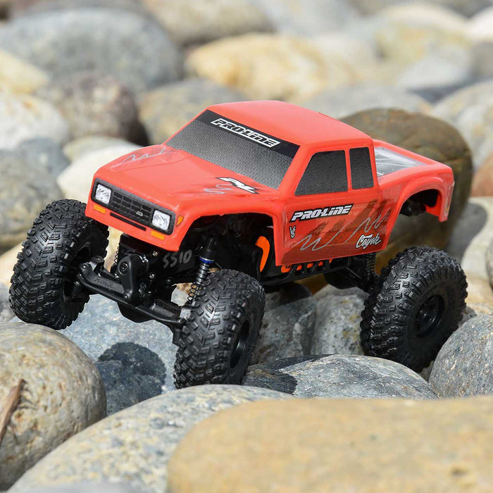 Pro-Line PRO369412 1/30 Pre-Cut Coyote High Performance Red Body for Axial SCX30