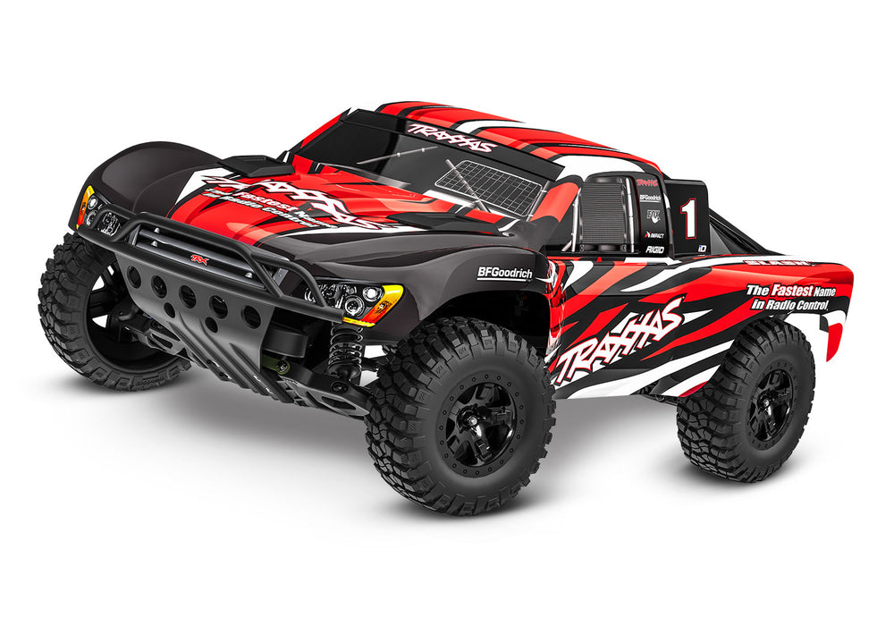 Traxxas TRA58234-8-REDX Slash RED 1/10-Scale 2WD HD Short Course Racing Truck XL-5 W/ BATTERY