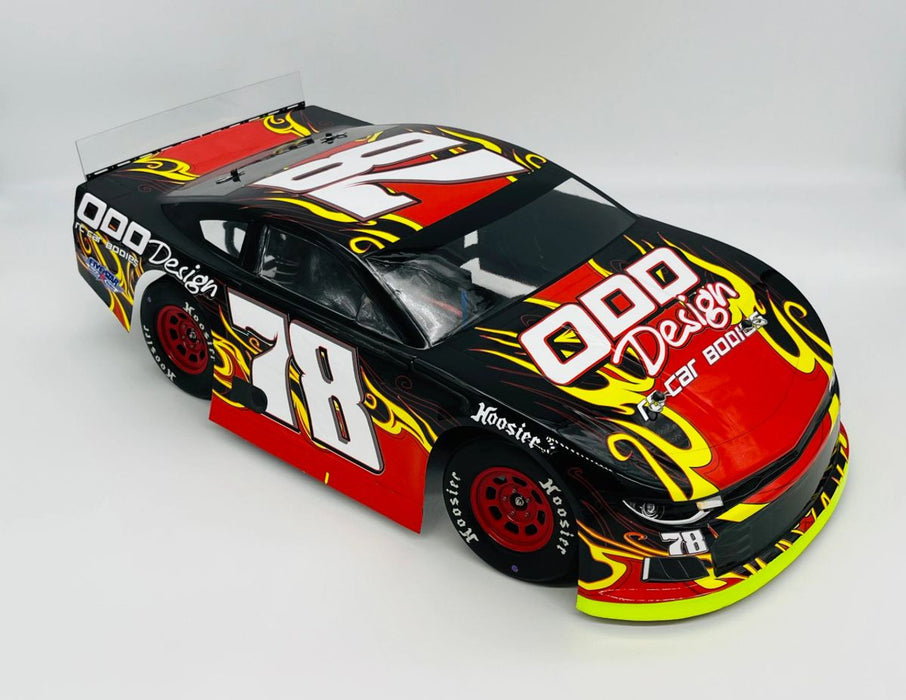 ODD McAllister Racing 2201-040 NextGen Camaro 1/10 SCT Cup Car Body (Clear) Lightweight (.040)