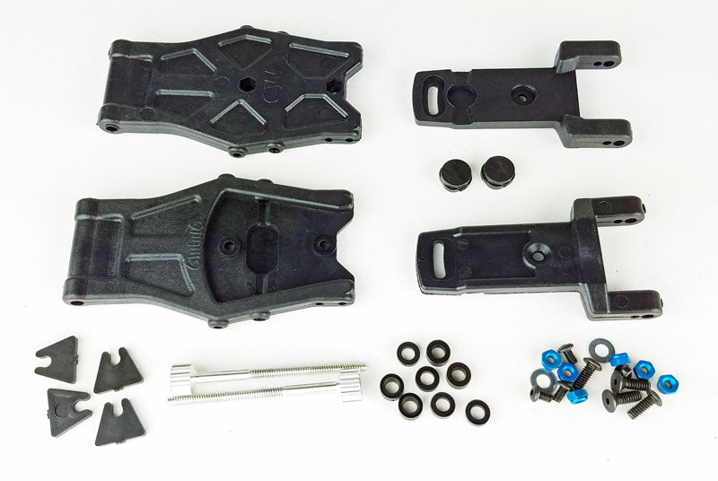 Custom Works CW3285 ADJUSTABLE TOE REAR ARM KIT SC5M