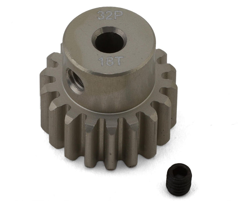 WORC 32P 18T 0.8 MOD Lightweight Hard Anodized Aluminum Pinion Gear (3.17mm Bore) .8M