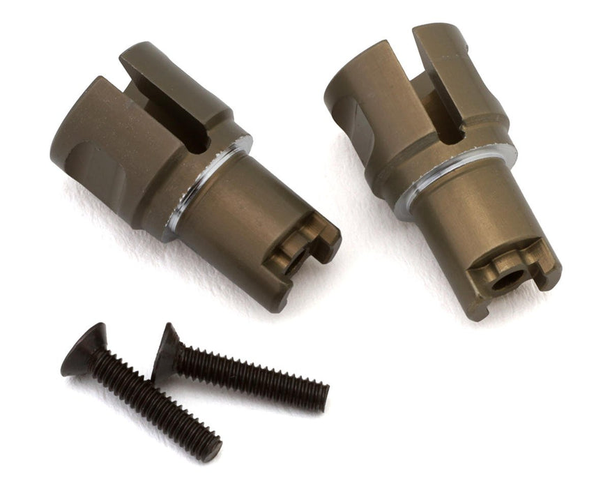 Exotek EXO2298 Arrma Grom/Losi NASCAR Aluminum Differential Outdrive Cups (2)