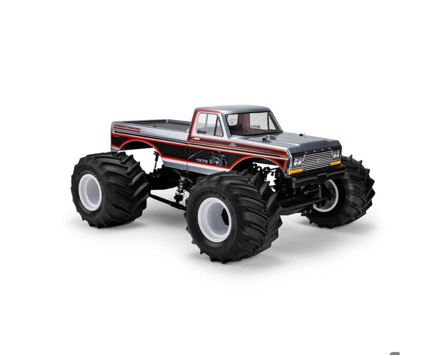 JConcepts JCO0481 1979 Ford F-250 Single Cab 1/10 Monster Truck Body (Clear) (13.0”)