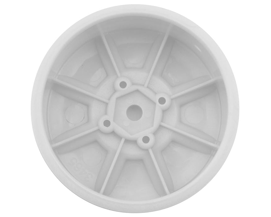 JConcepts Pioneer 2.2 2WD Front Buggy Wheels (White) (4) w/12mm Hex JCO3465W
