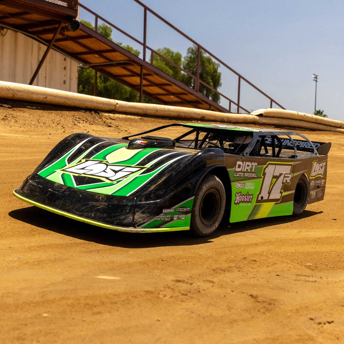 LOSI 1/10 22S 2WD Dirt Oval Late Model RTR Green LOS-2167T2 w/SLT2 2.4GHz Radio DLM (DOES NOT INCLUDE Battery & Charger)