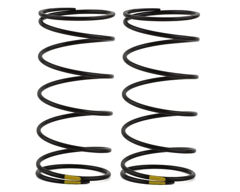 Team Associated ASC91943 13mm Front Shock Spring (Yellow/3.8lbs) (44mm)