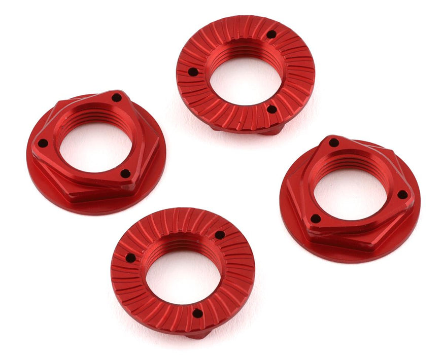 J&T Bearing Co. JTB-JT10738-R 17mm Wheel Nuts (Red) (4)