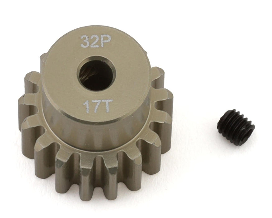 WORC 32P 17T 0.8 MOD Lightweight Hard Anodized Aluminum Pinion Gear (3.17mm Bore) .8M