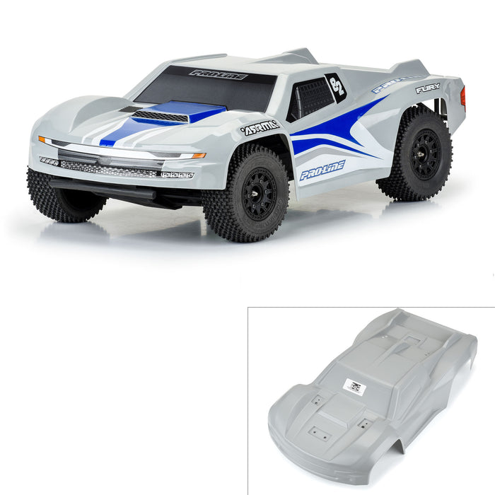 Pro-Line PRO369814 1/10 Pre-Cut Sector Chevy Tough-Color Stone Gray Body: Fury