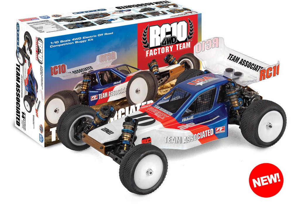 Team Associated ASC6055 RC10 Factory Team 4WD 1/10 Electric Off-Road Buggy Kit (Limited Edition)