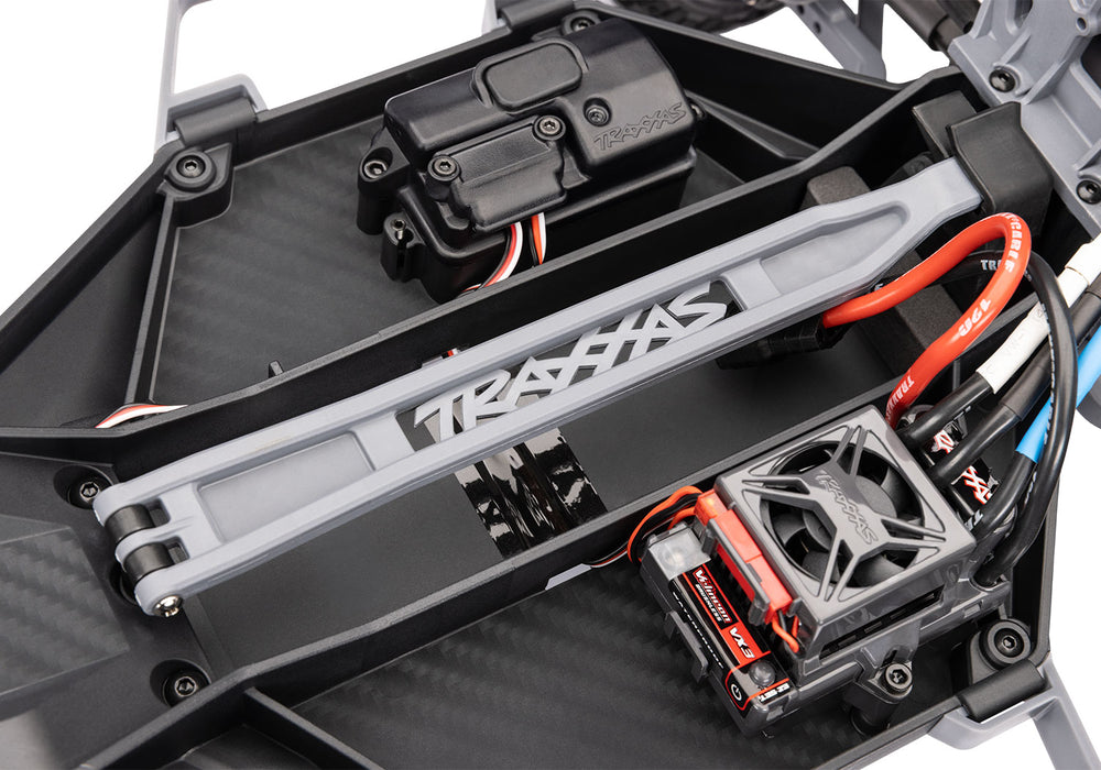 Traxxas 10430-SLGRY Slash Battery hold-down (slate gray)/ battery clip/ hold-down post