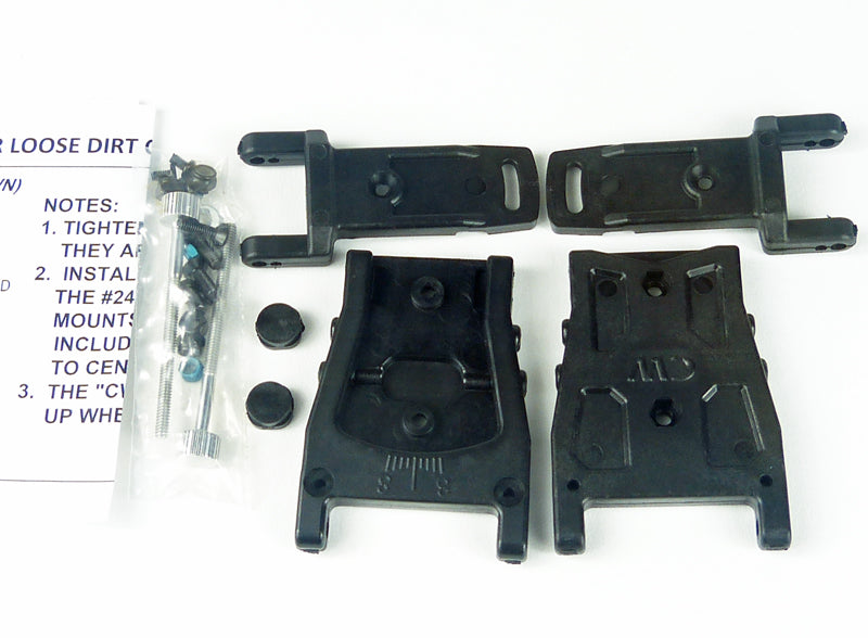 Custom Works CW3290 V2 REAR ARM KIT for Enforcer and Intimidator (Uses 2438 Mount)