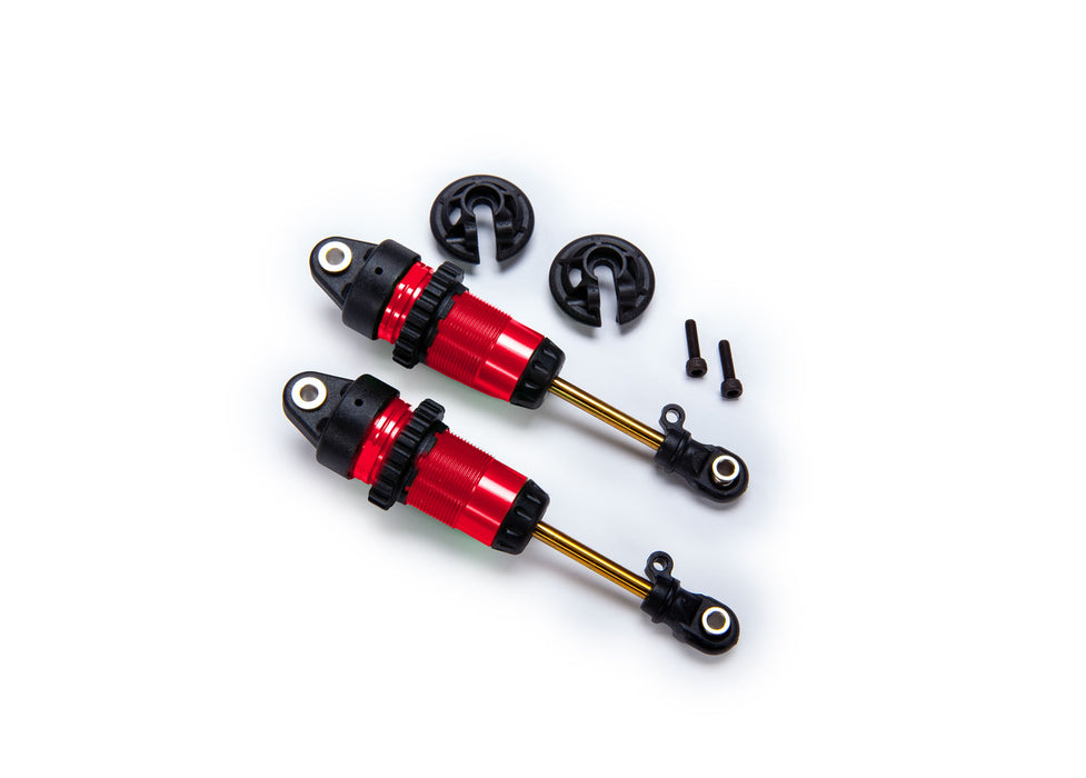 Traxxas TRA7461-RED Shocks, GTR long RED anodized, PTFE-coated bodies