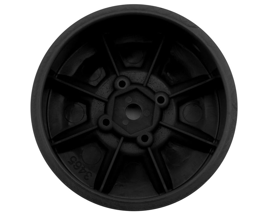 JConcepts Pioneer 2.2 2WD Front Buggy Wheels (Black) (4) w/12mm Hex JCO3465B