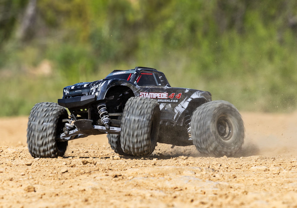 Traxxas Stampede 4X4 VX3 Brushless Ed 1/10 4X4 Monster Truck 3S Lipo 50+ MPH Capable *Battery & Charger NOT included