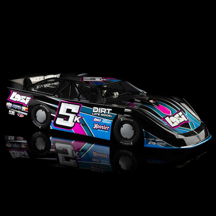 LOSI 1/10 22S 2WD Dirt Oval Late Model RTR Blue LOS-2167T1 w/SLT2 2.4GHz Radio DLM (DOES NOT INCLUDE Battery & Charger)