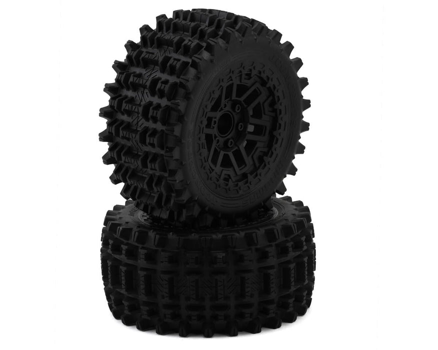 JConcepts JCO4122-39812 Magma 2.8" Pre-Mounted Tires (2) (Platinum)