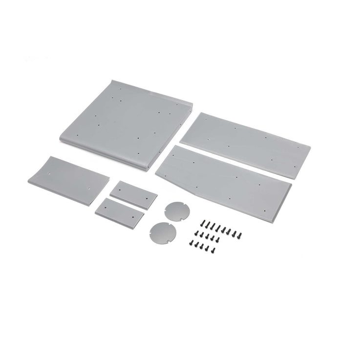 TLR Losi LOS-1893 Wing Panel Set, Silver: 22S Sprint