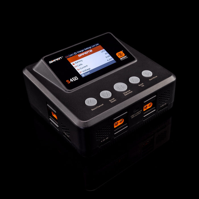 Spektrum SPMXC3040 S450 G2 AC/DC Smart 4x50W Charger