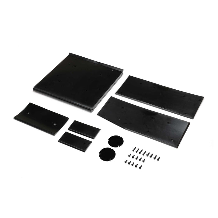 TLR Losi LOS-1892 Wing Panel Set, Black: 22S Sprint