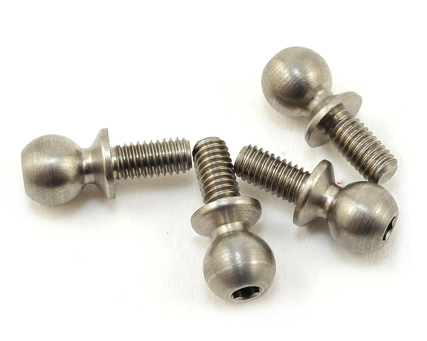 Tekno RC TKR6206 Ball Stud (5.5mm, short neck, 6mm thread, 4pcs)