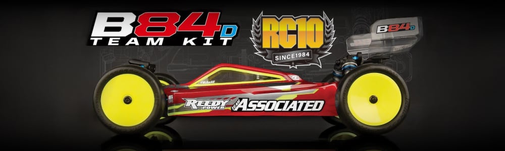 Team Associated ASC90051 RC10B84D 1/10 4WD Off-Road Electric Buggy Kit (Dirt) B84D