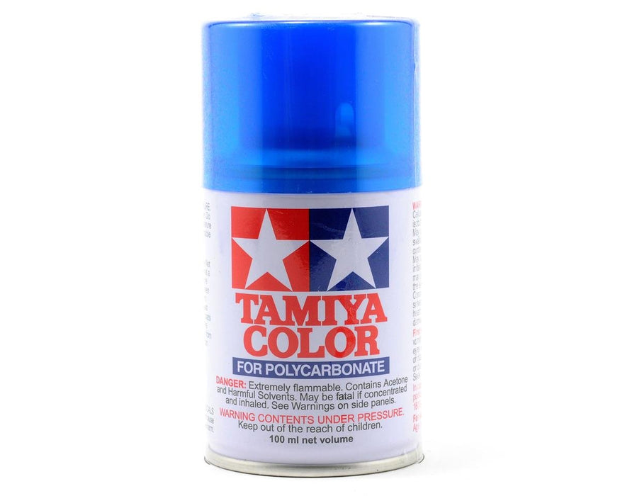 Tamiya TAM86039 PS-39 Translucent Light Blue Lexan Spray Paint (100ml)